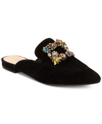 Nanette Lepore Nanette by Gillian Embellished Mules, Created for Macy's ...