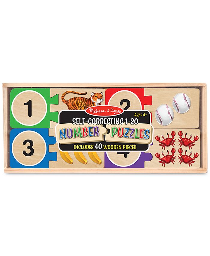 melissa doug self correcting puzzles