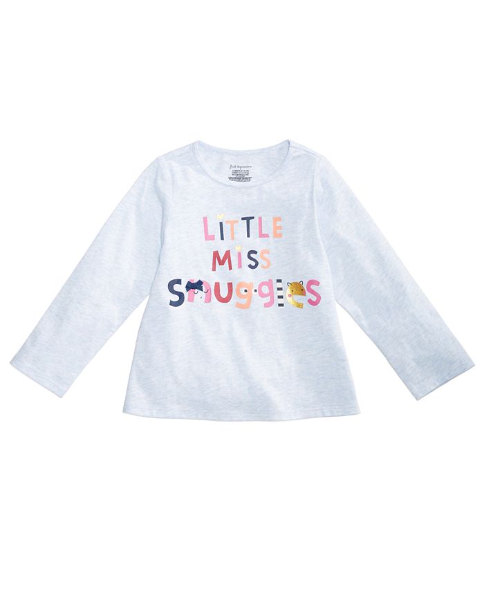 First Impressions Baby Girls Graphic-Print Cotton T-Shirt, Created for ...