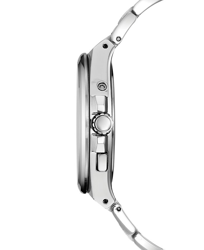 Citizen Eco-Drive Men's World Perpetual A-T Stainless Steel Bracelet ...