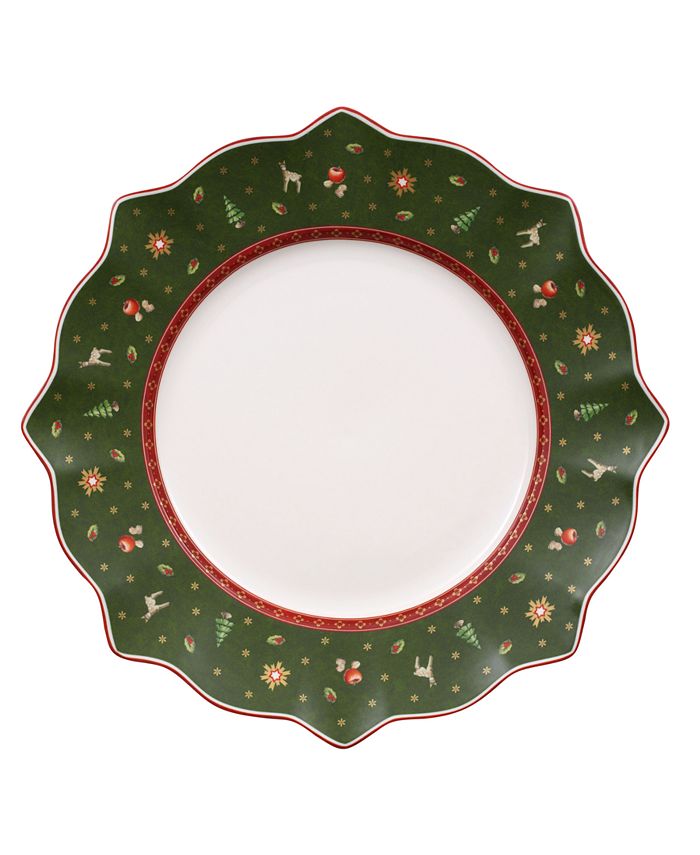 Villeroy & Boch Toy's Delight Green Dinner Plate Macy's