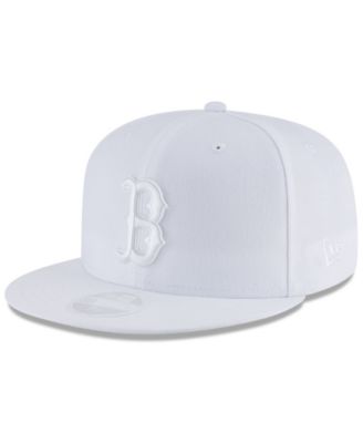 white red sox fitted hat