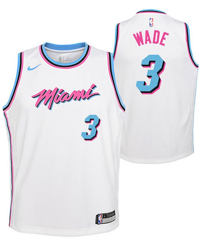Dwyane Wade Miami Heat Nike Youth Swingman Jersey Blue - City Edition