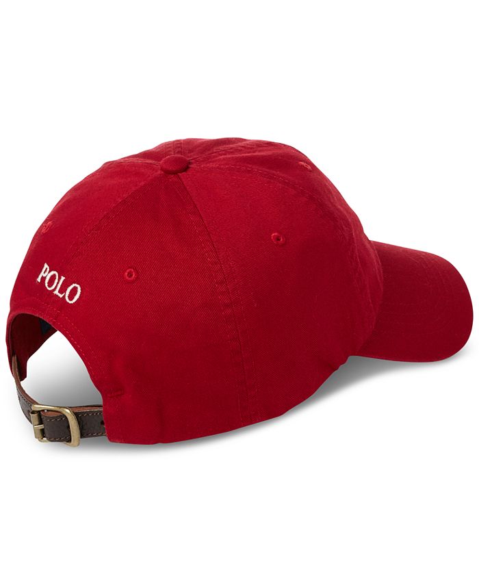 polo bear cotton chino cap