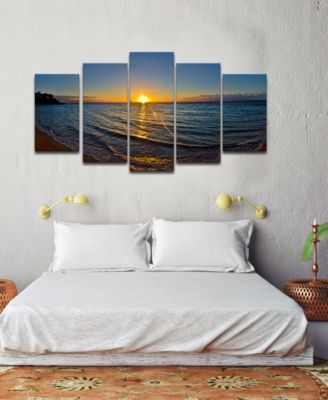 'Sun Rise' 5-Pc. Canvas Art Print Set