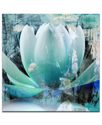 Ready2HangArt - 'Painted Petals XXIV' Canvas Art Print