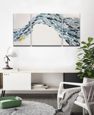 'Goldfish' 3-Pc. Canvas Art Print Set