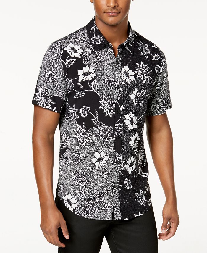 GUESS Men's Batik Shirt - Macy's