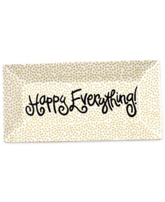 Happy Everything - !™ Collection Cobble Small Dot Happy Everything Scoop Tray