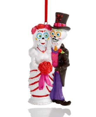 Holiday Lane - Skeleton Wedding Couple Ornament