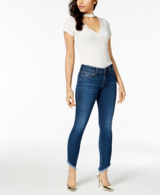 Joe's Jeans - Asymmetrical Raw-Hem Jeans