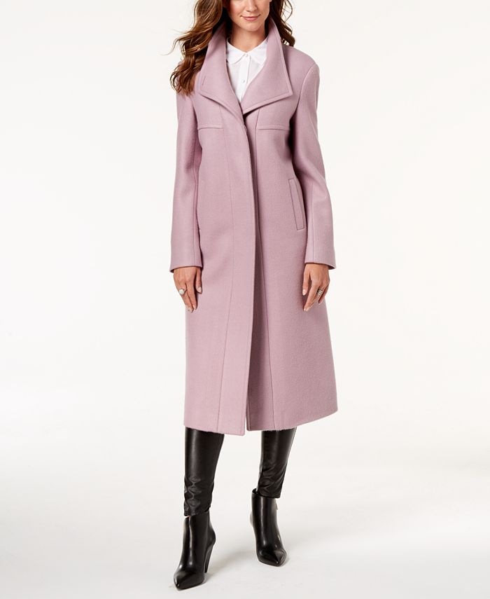Wing collar coat cheap