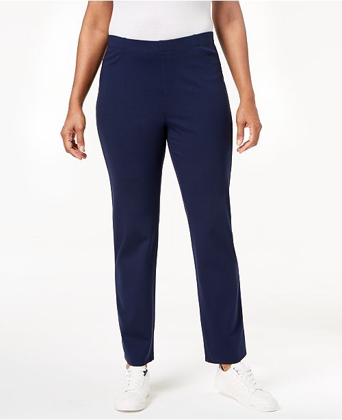 karen scott french terry pants