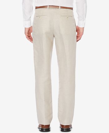 Macy's inc men's linen hotsell pants