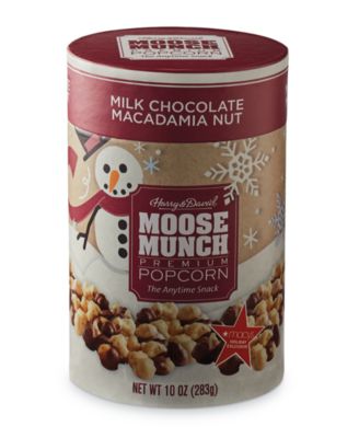 Harry & David - Macadamia Moose Munch Gourmet Popcorn Holiday Canister