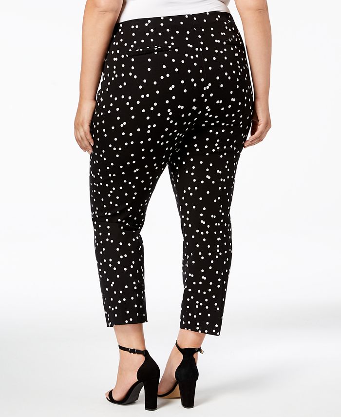 Alfani Plus Size Printed Skinny Pants, Created for Macy's - Macy's