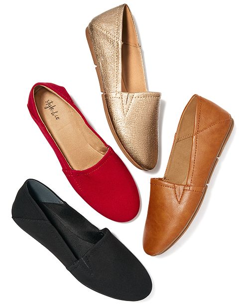 Style Co Nixine Slip On Flats Created For Macy S Reviews