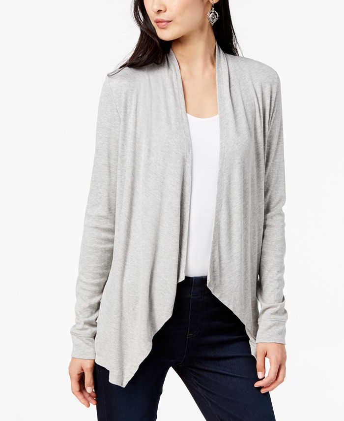 Inc draped cardigan shop