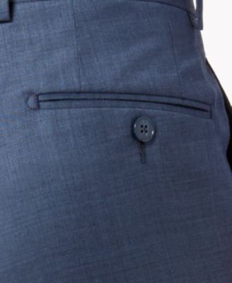 Solid Men's Classic-Fit Suit Separates