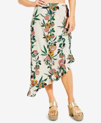 GUESS - Bree Asymmetrical Wrap Skirt