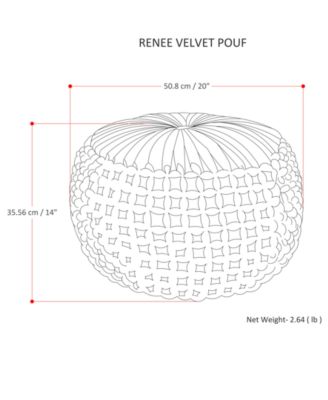 Allena Round Pouf