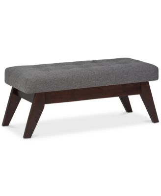 Simpli Home - Ednie Ottoman, Quick Ship