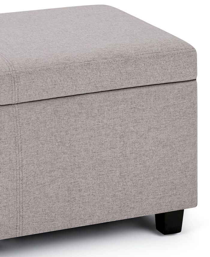 Simpli Home Easton Storage Bench Macy's