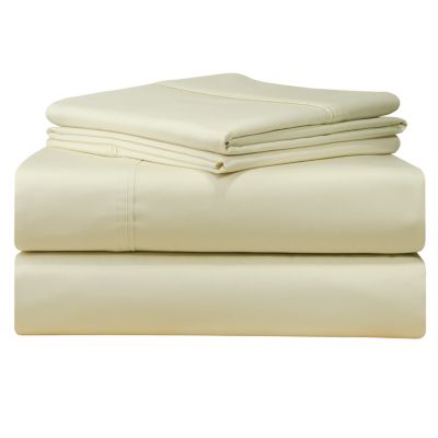 Solid Extra Deep 500 Thread Count Sateen 4-Pc. Sheet Set, California King
