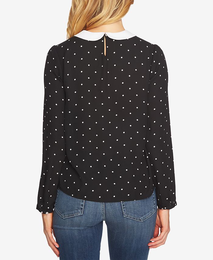 Cece peter pan discount collar top