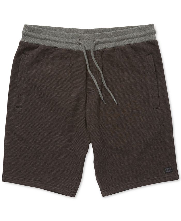 Billabong Men s Balance Textured Stripe Drawstring Shorts Macy s