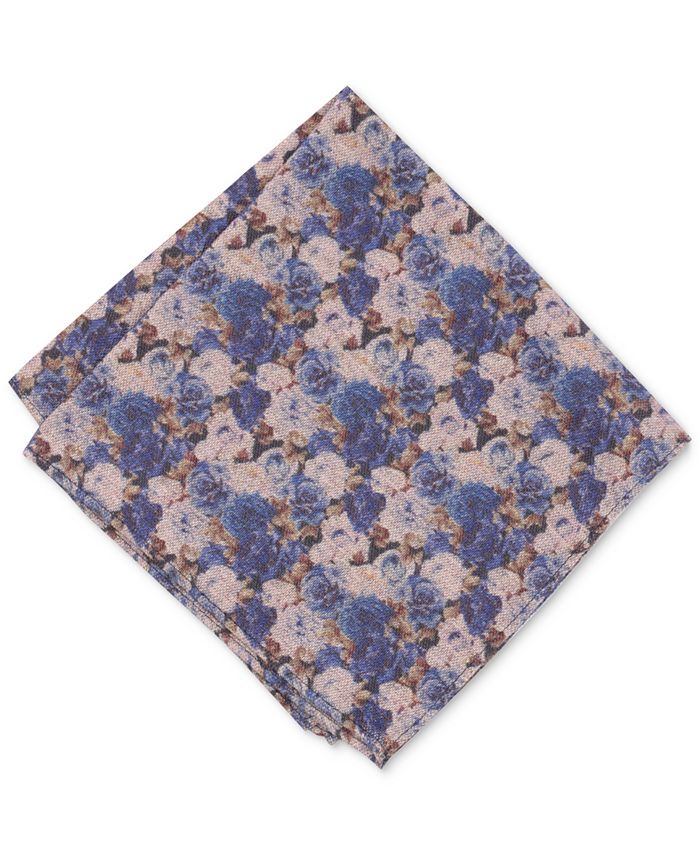 Bar III Men's Nobles Floral Pocket Square, Created for Macy's Macy's