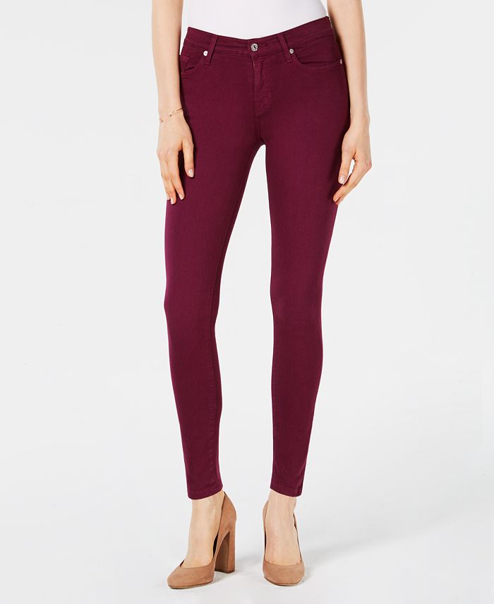 7 For All Mankind The Ankle Skinny Jean - Macy's