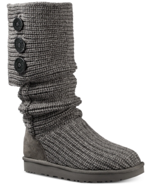 UGG WOMEN'S CLASSIC CARDY BOOTS