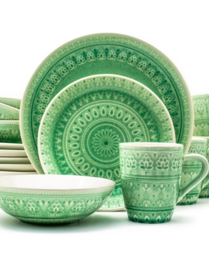 Euro Ceramica Fez 16 Pc Dinnerware Set