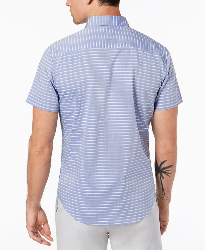 Calvin Klein Men's Horizontal Striped Shirt - Macy's