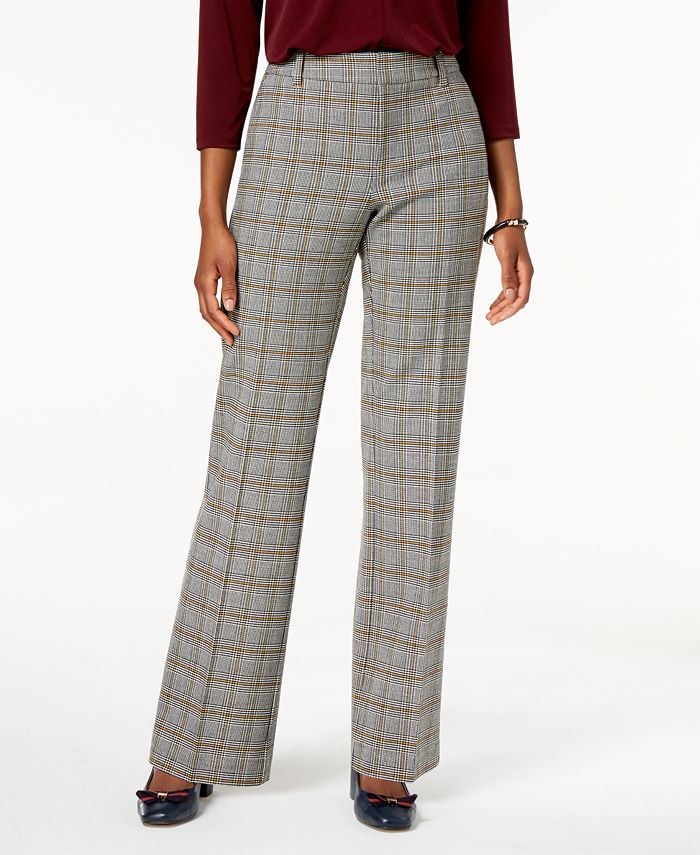 Plaid clearance pants macys