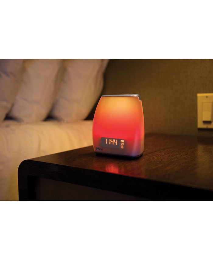 iHome Zenergy Bedside Sleep Sound & Light Alarm Clock Macy's