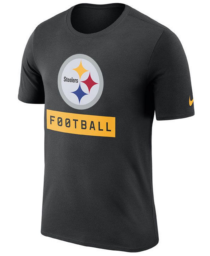 Nike Men's Pittsburgh Steelers Legend Football Equipment T-Shirt ...