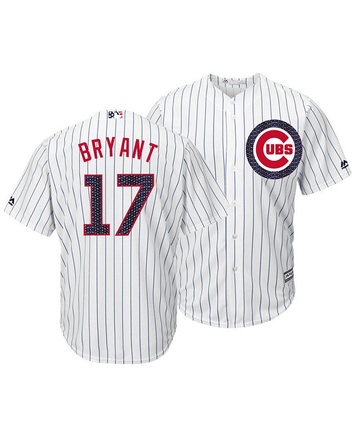 Majestic Men's Kris Bryant Chicago Cubs Stars & Stripes Cool Base Jersey -  Macy's
