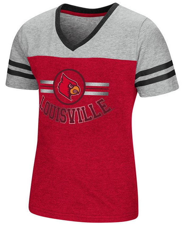 Colosseum Louisville Cardinals Pee Wee T-Shirt, Girls (4-16) - Macy's