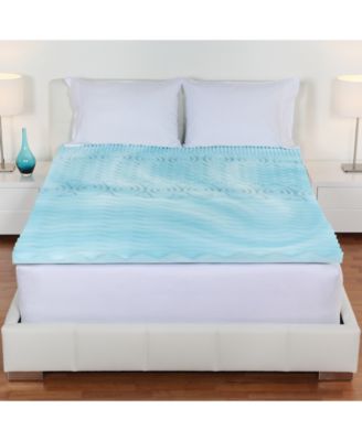 Authentic Comfort 5-Zone 3" Queen Orthopedic Foam Mattress Topper