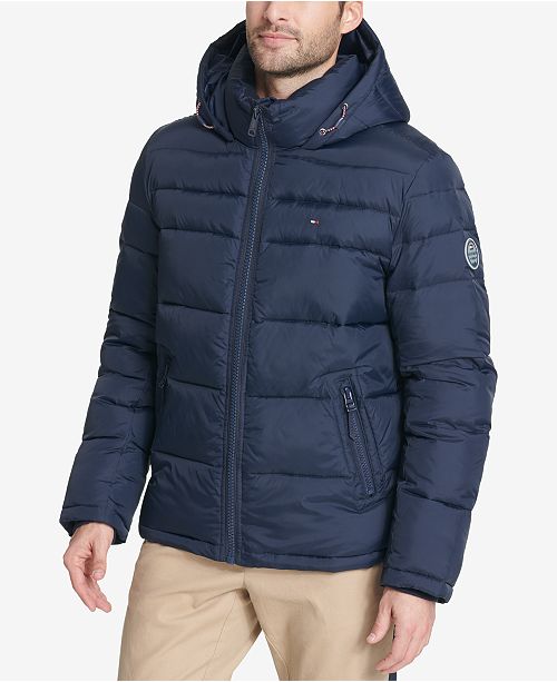 Tommy Hilfiger Men's Quilted Puffer Jacket, Created for Macy's - Coats ...