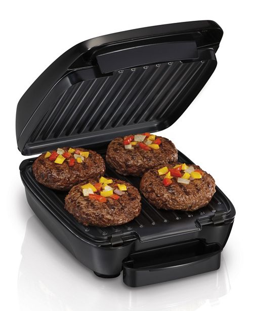 Hamilton Beach 60 sq. inch Non Stick Indoor Grill & Reviews Home Macy's