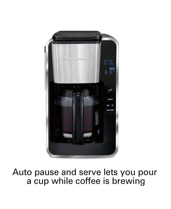 Hamilton Beach Programmable Easy Access Deluxe Coffee Maker Macy's