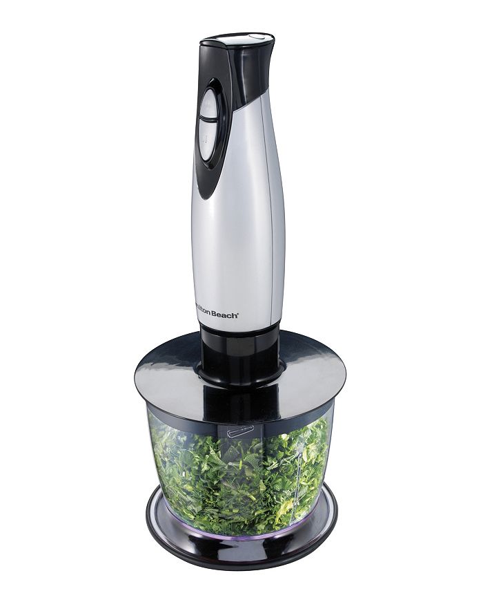 Hamilton Beach 2Speed Hand Blender with Whisk and Chopping Bowl Macy