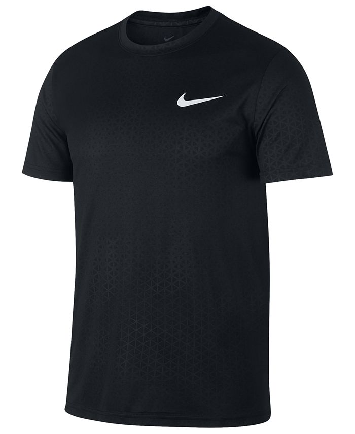 Nike Men's Dry Legend Embossed-Print T-Shirt - Macy's