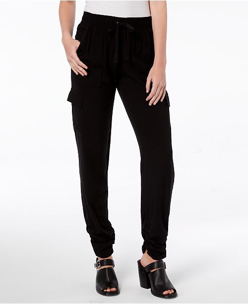 Hippie Rose Juniors' Cargo Jogger Pants Leggings & Pants Juniors