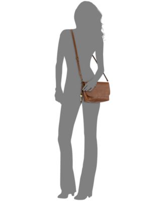 fossil maya crossbody tan