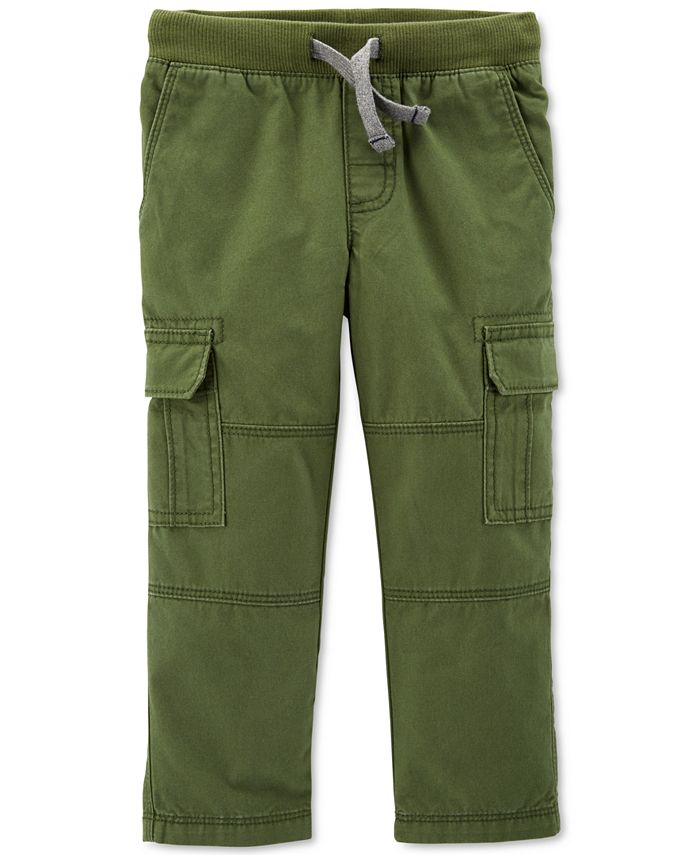 Reinforced knee top pants for toddlers