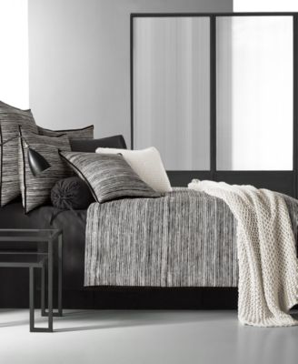 Oscar Oliver - Flen Cotton Black Queen Comforter